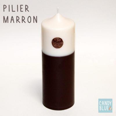 Pilier marron