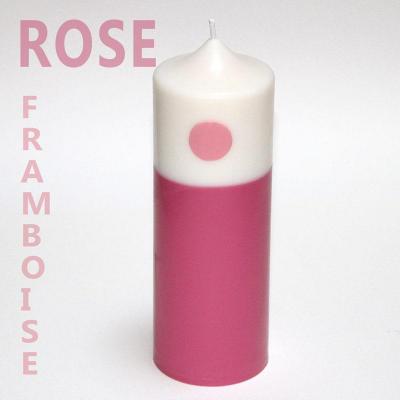 Pilier rose framboise