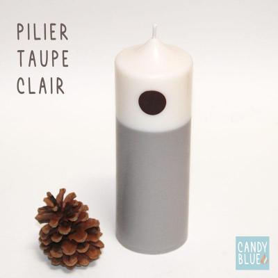 Pilier taupe clair